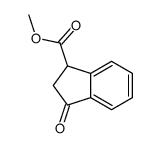 Methyl 3-oxo-2,3-dihydro-1H-indene-1-carboxylate Structure