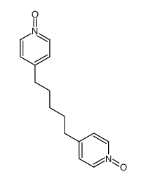 4,4'-pentane-1,5-diyl-bis-pyridine 1,1'-dioxide Structure