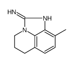 4H-Imidazo[4,5,1-ij]quinolin-2-amine,5,6-dihydro-9-methyl-(9CI) structure