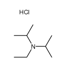 N,N-diisopropylethylamine hydrochloride结构式