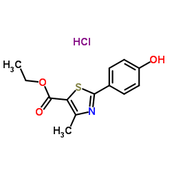 2-(4-羟苯基)-4-甲基噻唑-5-甲酸乙酯盐酸盐图片