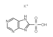 7H-purine-8-sulfonic acid structure