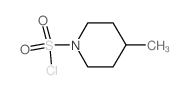 4-甲基-哌啶-1-磺酰氯结构式