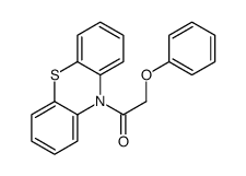 1-phenothiazin-10-yl-2-phenoxyethanone Structure