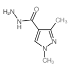 1H-Pyrazole-4-carboxylicacid,1,3-dimethyl-,hydrazide(9CI) picture