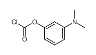 3-(dimethylamino)phenyl carbonochloridate结构式