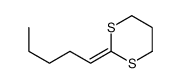 2-pentylidene-1,3-dithiane结构式