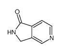 1H-Pyrrolo[3,4-c]pyridin-1-one, 2,3-dihydro- Structure