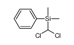 dichloromethyl-dimethyl-phenylsilane Structure