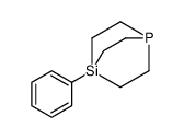 4-phenyl-1-phospha-4-silabicyclo[2.2.2]octane结构式