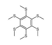 HEXAKIS(METHYLTHIO)BENZENE) Structure