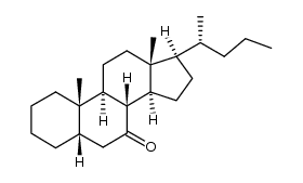 7-Oxo-5β-cholan结构式