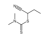 1-cyanopropyl N,N-dimethylcarbamodithioate结构式