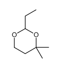 2-ethyl-4,4-dimethyl-1,3-dioxane结构式