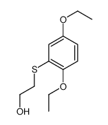 2-(2,5-diethoxyphenyl)sulfanylethanol Structure