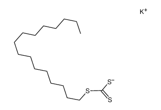 potassium hexadecyl trithiocarbonate结构式