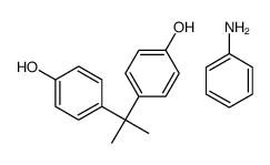 aniline,4-[2-(4-hydroxyphenyl)propan-2-yl]phenol structure