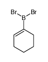 dibromo(cyclohexen-1-yl)borane结构式