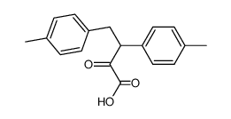 2-oxo-3,4-di-p-tolylbutanoic acid Structure