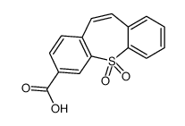 11,11-dioxobenzo[b][1]benzothiepine-2-carboxylic acid Structure