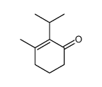 3-methyl-2-propan-2-ylcyclohex-2-en-1-one结构式