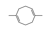 1,5-dimethyl-1,5-cyclo-octadiene Structure