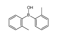 bis(2-methylphenyl)borinic acid结构式