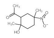 1-(2-hydroxy-2,5-dimethyl-5-nitro-cyclohexyl)ethanone picture