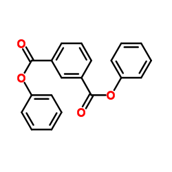 间苯二甲酸二苯酯结构式