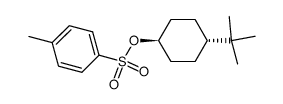 trans-4-tert-butylcyclohexyl 4-toluenesulfonate Structure