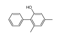 4',6-Dimethylbiphenyl-2-ol结构式