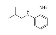 2-N-(2-methylpropyl)benzene-1,2-diamine结构式