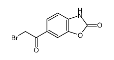 6-(2-bromoacetyl)benzoxazol-2(3H)-one Structure