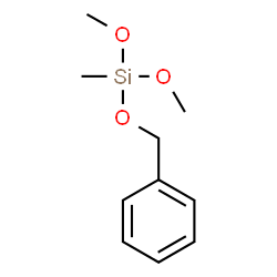 dimethoxymethyl(phenylmethoxy)silane结构式