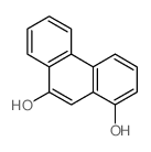 1,9-Phenanthrenediol Structure