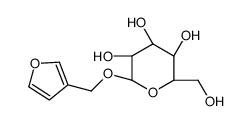 3-furfuryl-beta-glucoside Structure