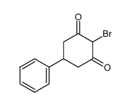 2-bromo-5-phenylcyclohexane-1,3-dione结构式