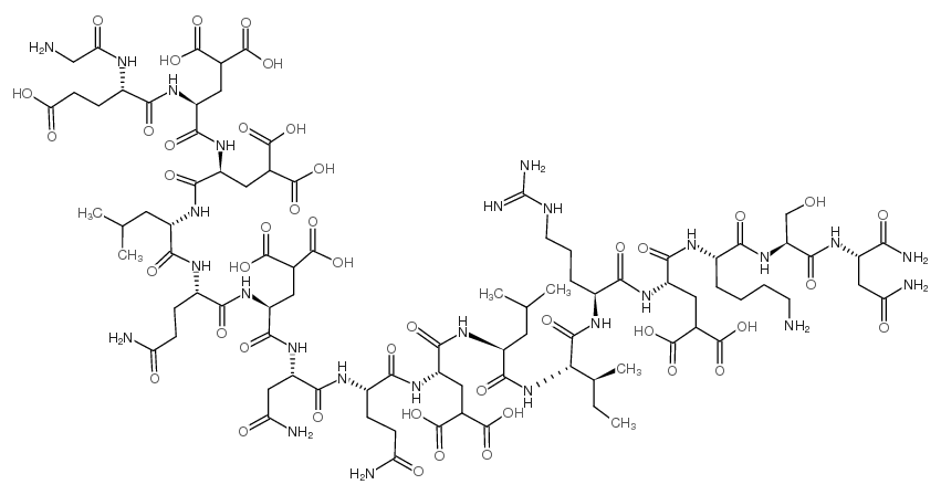 Conantokin G structure