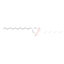 [(dodecylimino)bis(methylene)]bisphosphonic acid, potassium salt结构式