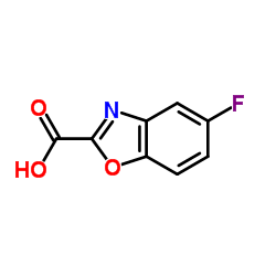 5-Fluoro-1,3-benzoxazole-2-carboxylic acid结构式