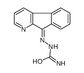 [(E)-indeno[2,1-b]pyridin-9-ylideneamino]urea结构式