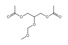 2-(methoxymethoxy)-1,3-propanediyl diacetate结构式