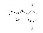 N-(2,5-dichlorophenyl)-2,2-dimethylpropanamide结构式