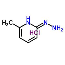 2-Hydrazino-6-methylpyridine hydrochloride (1:1) Structure