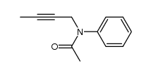 N-but-2-ynyl-acetanilide结构式