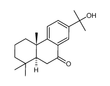 15-hydroxy-7-oxo-abieta-8,11,13-triene结构式