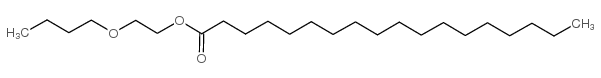 2-butoxyethyl stearate Structure