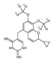 Iclaprim-d6 Structure