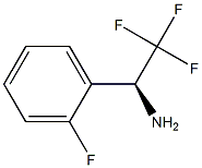 (S)-2,2,2-Trifluoro-1-(2-fluorophenyl)ethanaMine Structure