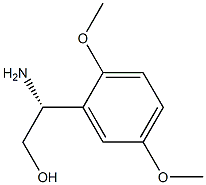 (2R)-2-AMINO-2-(2,5-DIMETHOXYPHENYL)ETHAN-1-OL结构式